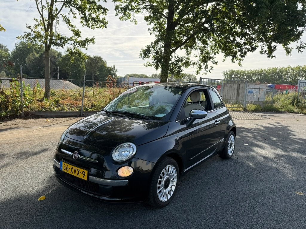 Fiat 500 0.9 85pk Twinair Turbo 2012 Zwart