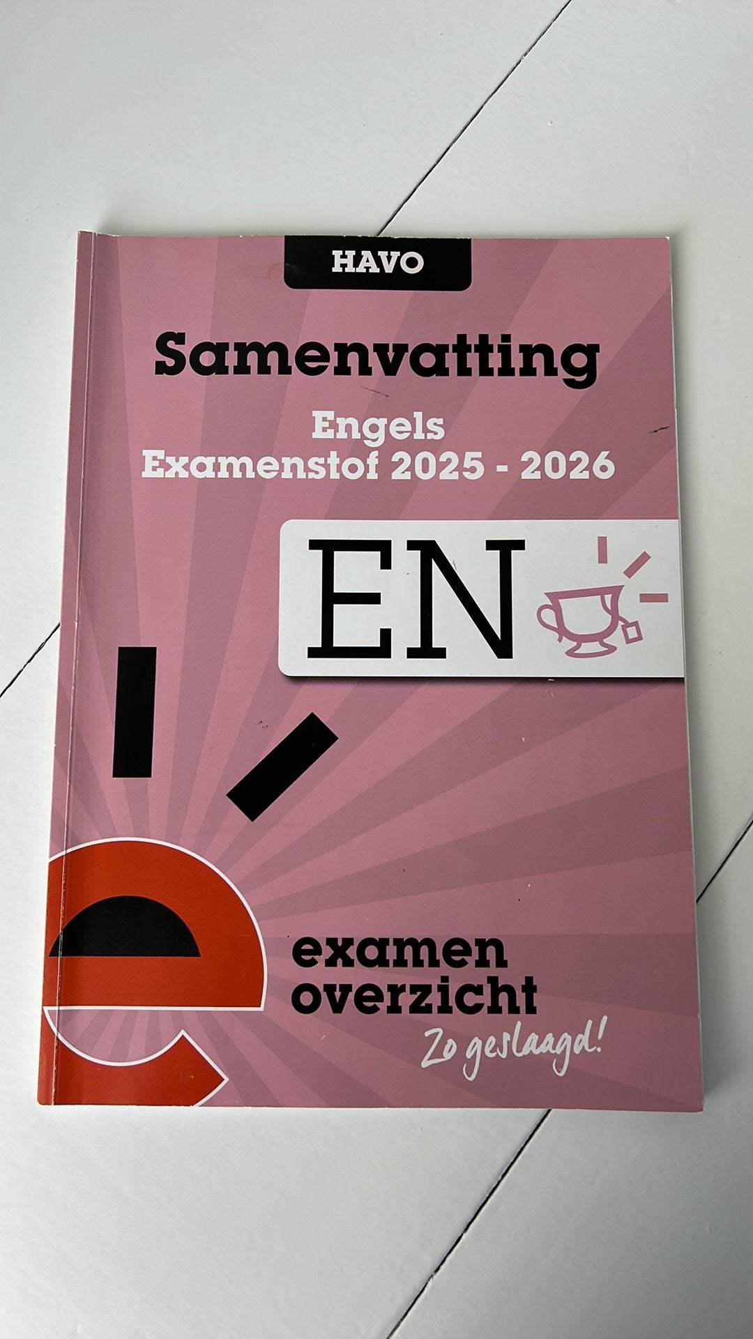 ExamenOverzicht - Samenvatting Examenstof Engels HAVO, Ophalen of Verzenden, Nederlands, Overige niveaus, ExamenOverzicht