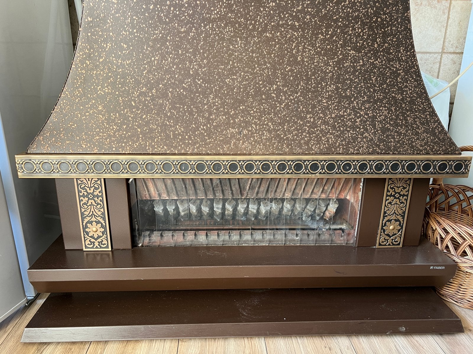 Faber Gashaard - Klassiek Model, Huis en Inrichting, Haarden, Ophalen, Gebruikt, Vrijstaande haard, Gashaard