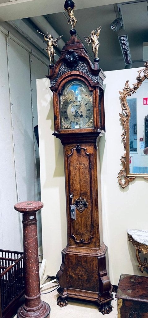 Amsterdams Staand Horloge 287 cm, Antiek en Kunst, Ophalen of Verzenden