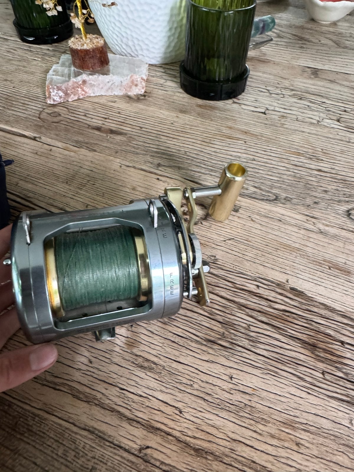 Mitchell T30-30 GL Vismolen - Robuust en Betrouwbaar, Ophalen, Gebruikt, Molen