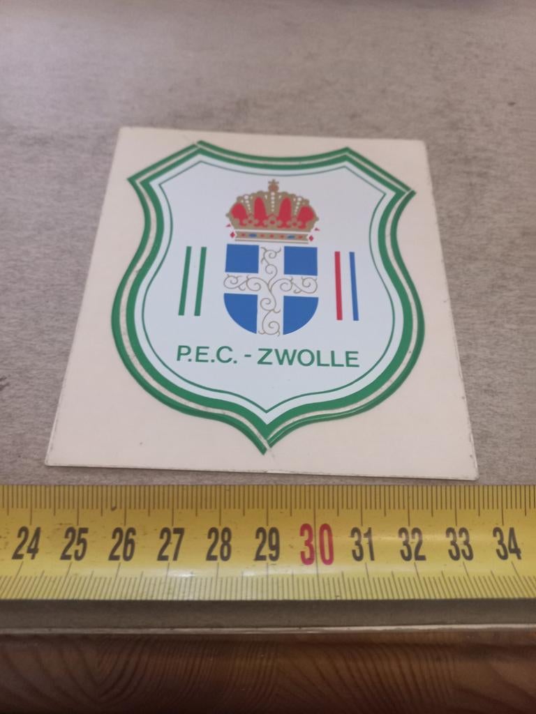 P e c zwolle logo, Ophalen of Verzenden, Zo goed als nieuw
