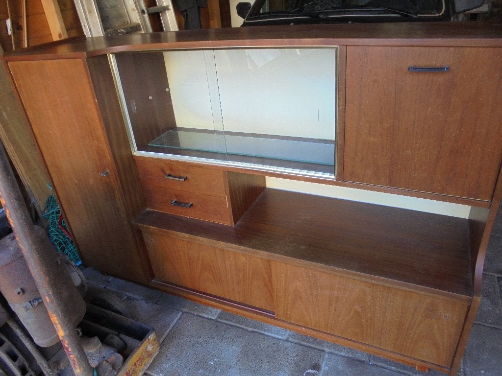 vintage kast, Antiek en Kunst, Antiek | Meubels | Kasten, Ophalen