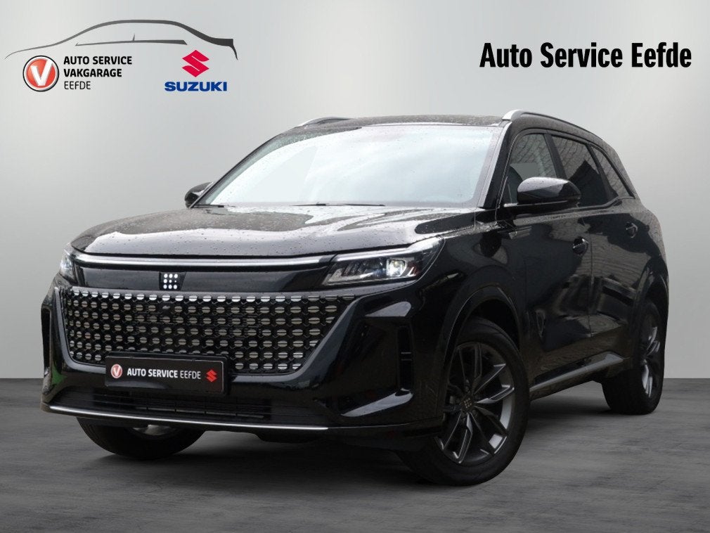 DFSK E5 1.5 PHEV L2 (bj 2026, automaat), Auto's, Automaat, 12 maanden, 4 cilinders, Zwart