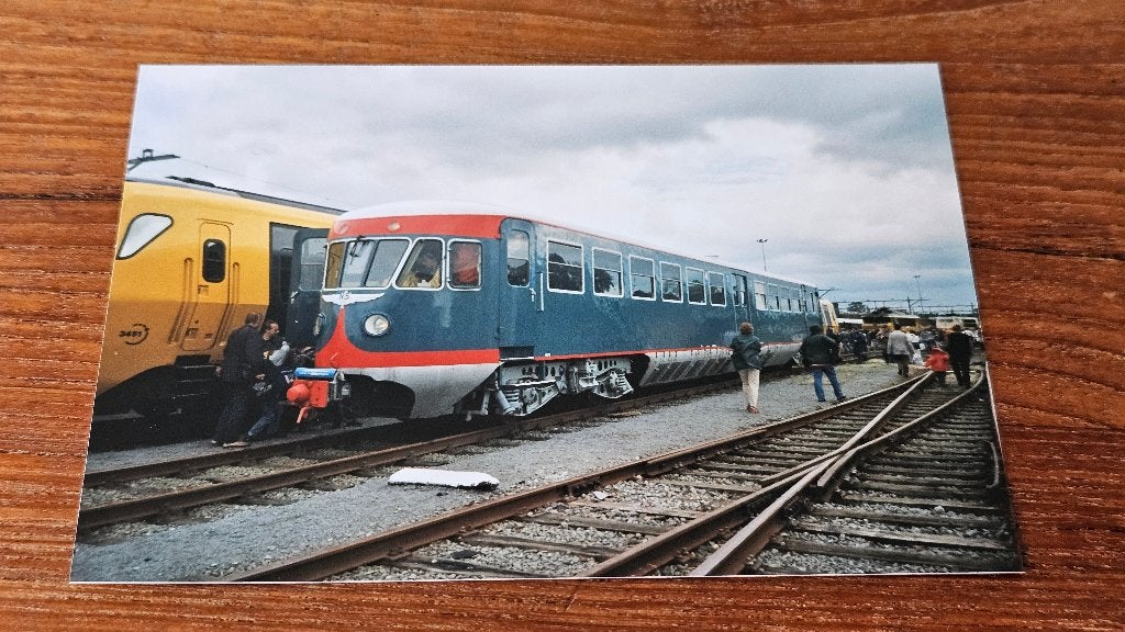 Foto TREIN NS Nederlandse Spoorwegen Diesel DE1 Plan X, Verzenden, Gebruikt, Trein, Overige typen