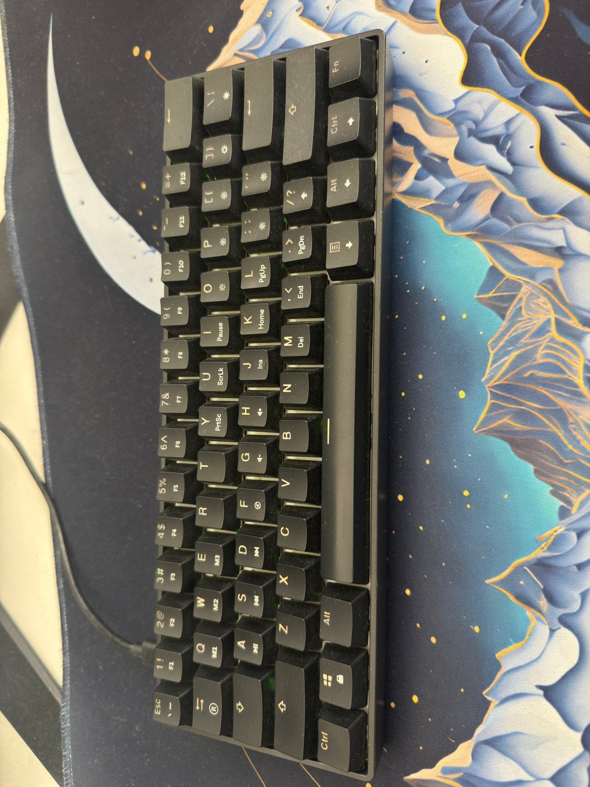 Gaming keyboard 60%, Ophalen, Zo goed als nieuw