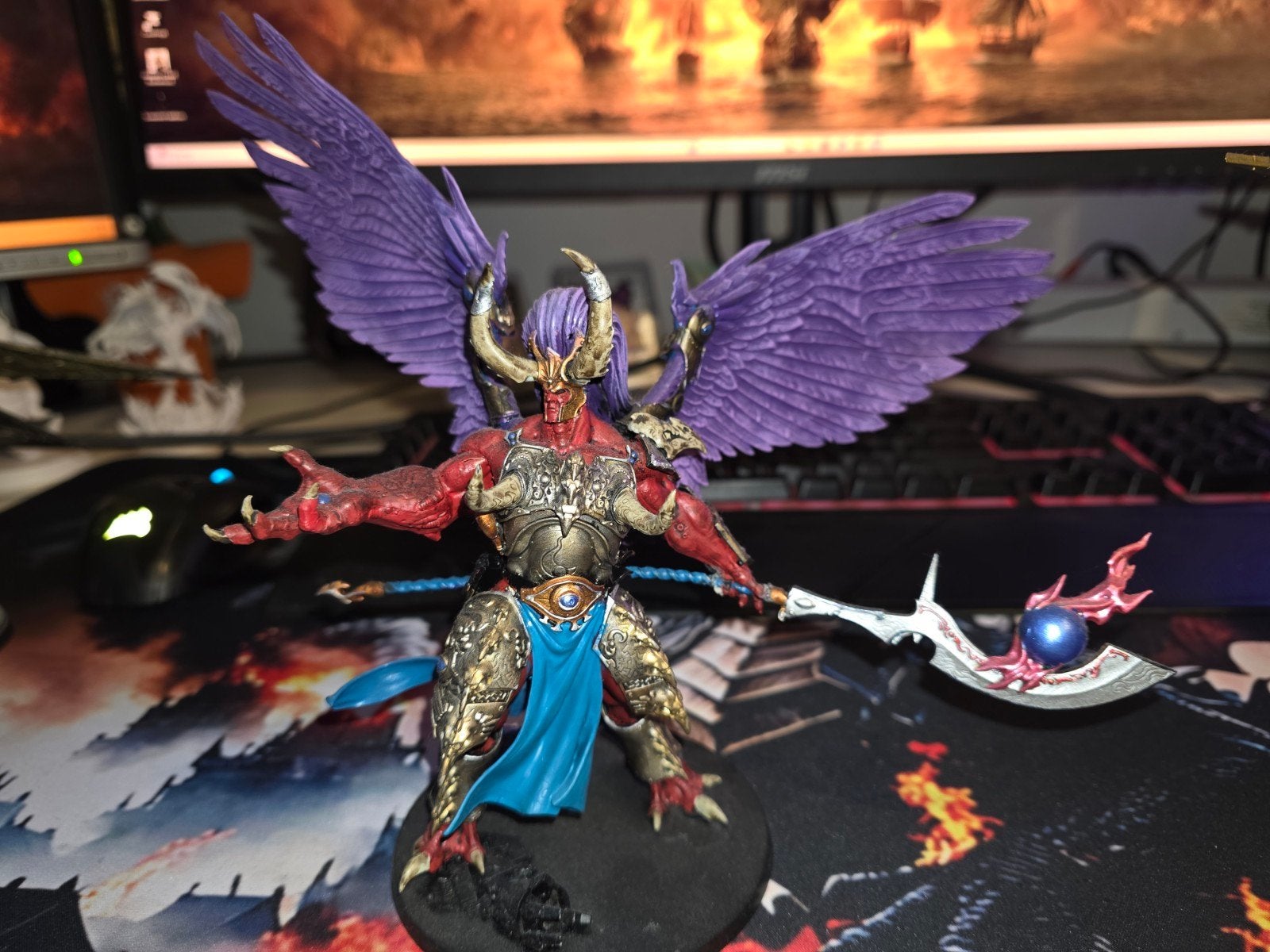 Warhammer 40k Thousand Sons Leger - Meer dan 3000 punten, Verzamelen, Speelgoed, Ophalen of Verzenden, Gebruikt