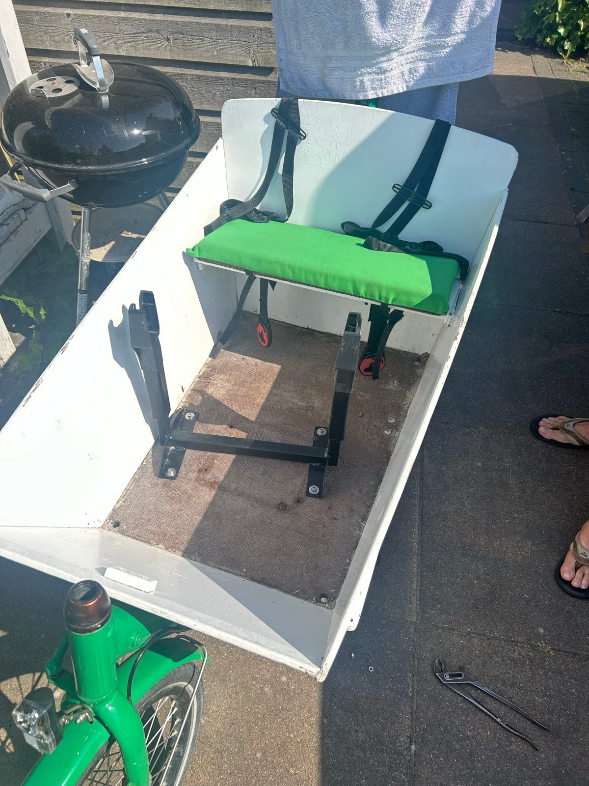 Bakfiets standaard voor Maxi-Cosi, Ophalen of Verzenden, Gebruikt, 1 kind, Overige merken
