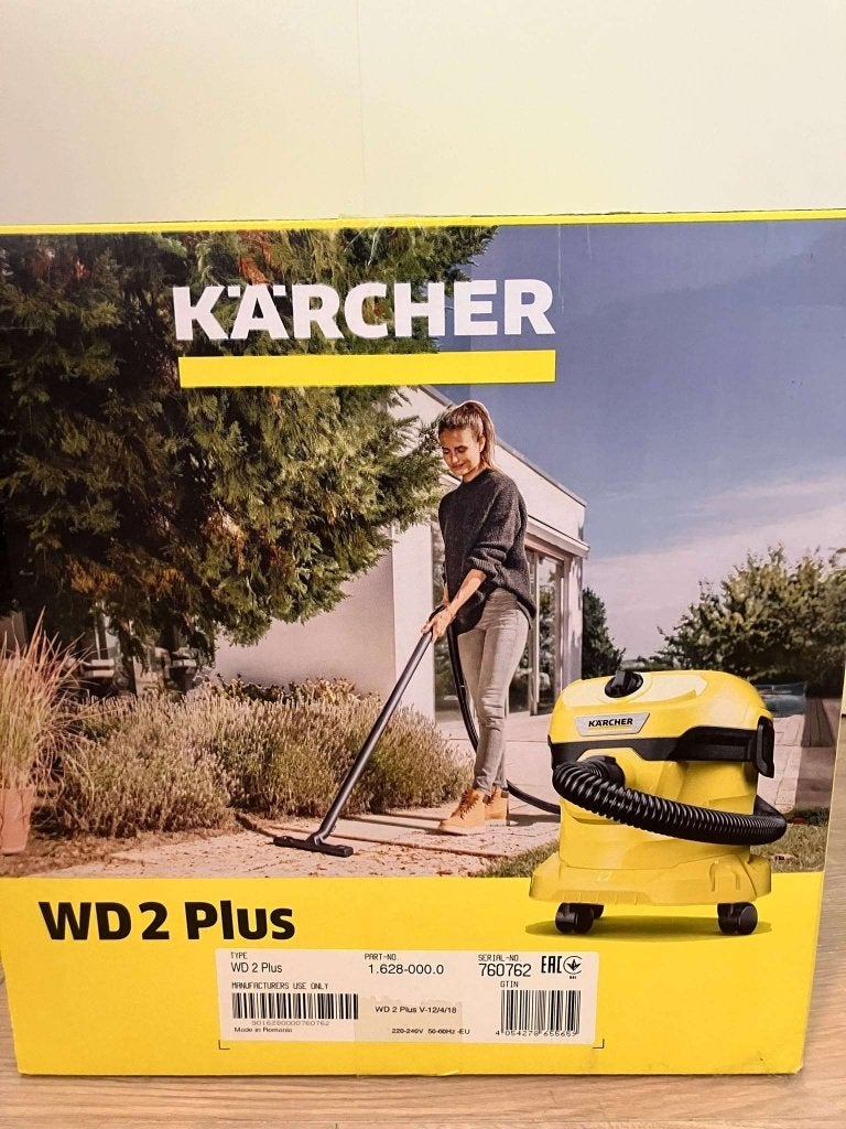 Kärcher - WD2 Plus, Ophalen of Verzenden, Nieuw, Overige typen