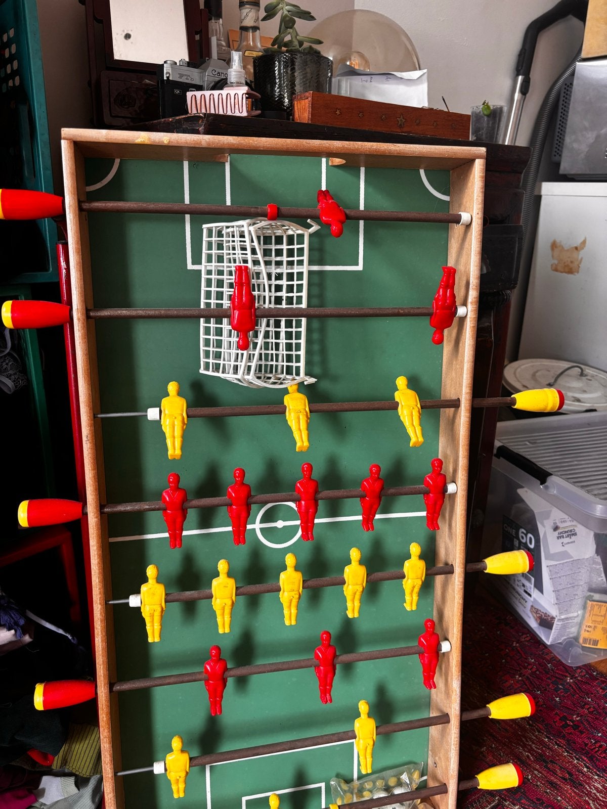 Uitklapbare voetbaltafel - compact en ruimtebesparend, Ophalen, Gebruikt