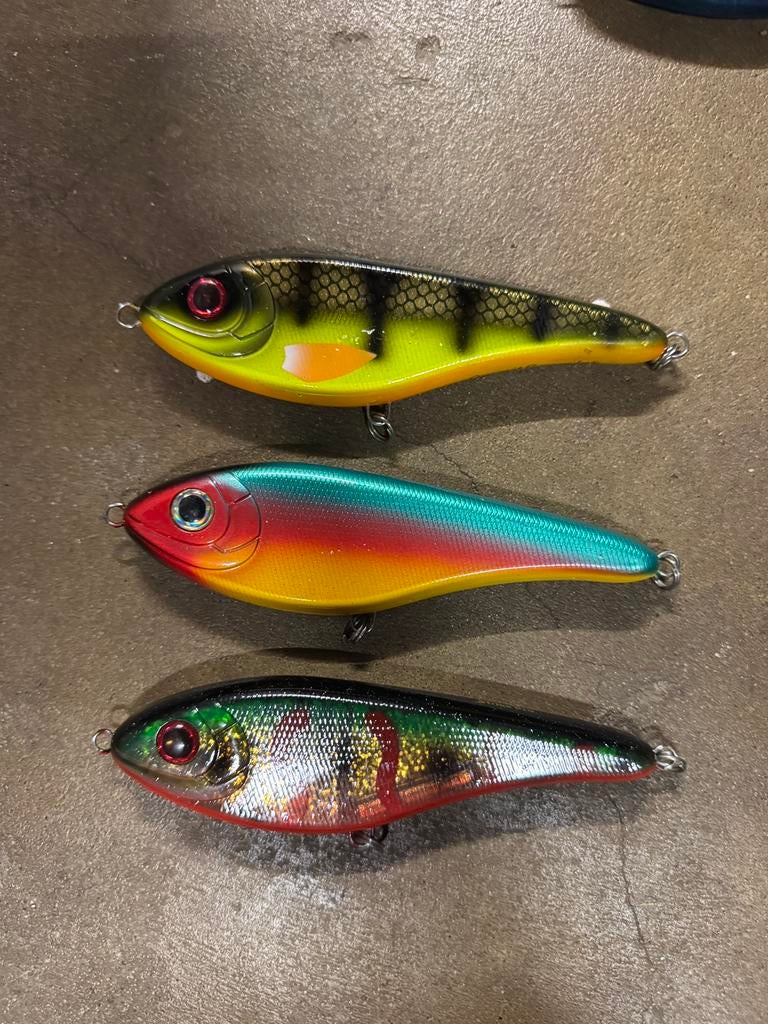 strike pro buster jerk, Watersport en Boten, Hengelsport | Roofvissen, Ophalen of Verzenden, Zo goed als nieuw, Overige typen