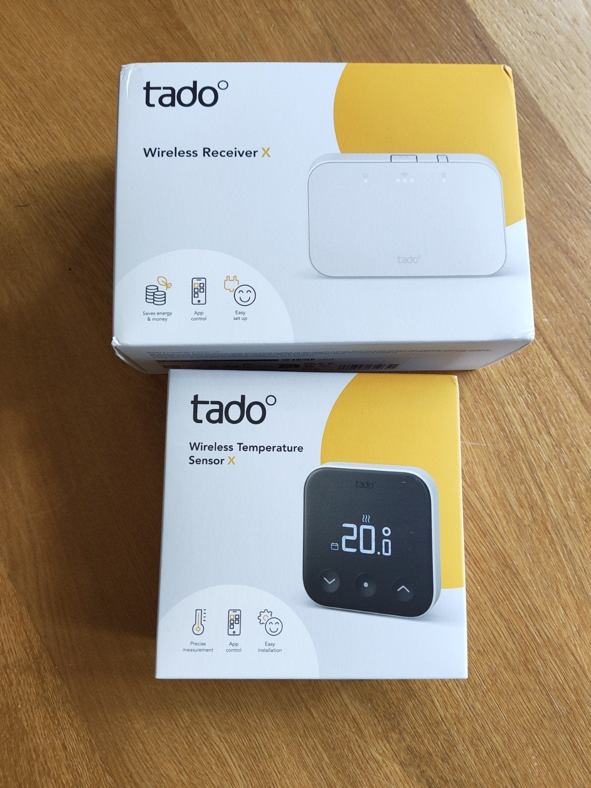 Tado Draadloze Slimme Thermostaat X Starterskit, Ophalen of Verzenden, Slimme thermostaat, Nieuw