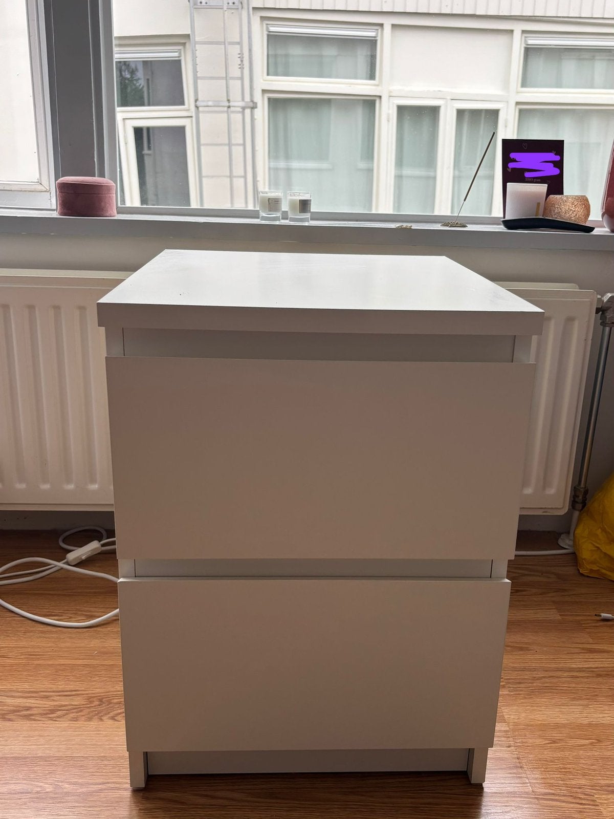 Ikea nachtkast, Ophalen, Zo goed als nieuw, Minder dan 45 cm