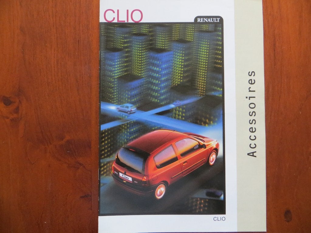 Renault Clio Accessoires (okt. 1999), Ophalen of Verzenden, Nieuw, Renault