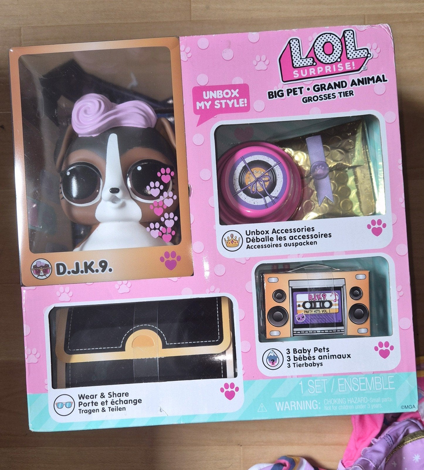 L.o.l suprise big pets D.j.k.9 Nieuw in doos!!, Ophalen of Verzenden, Nieuw, Overige typen