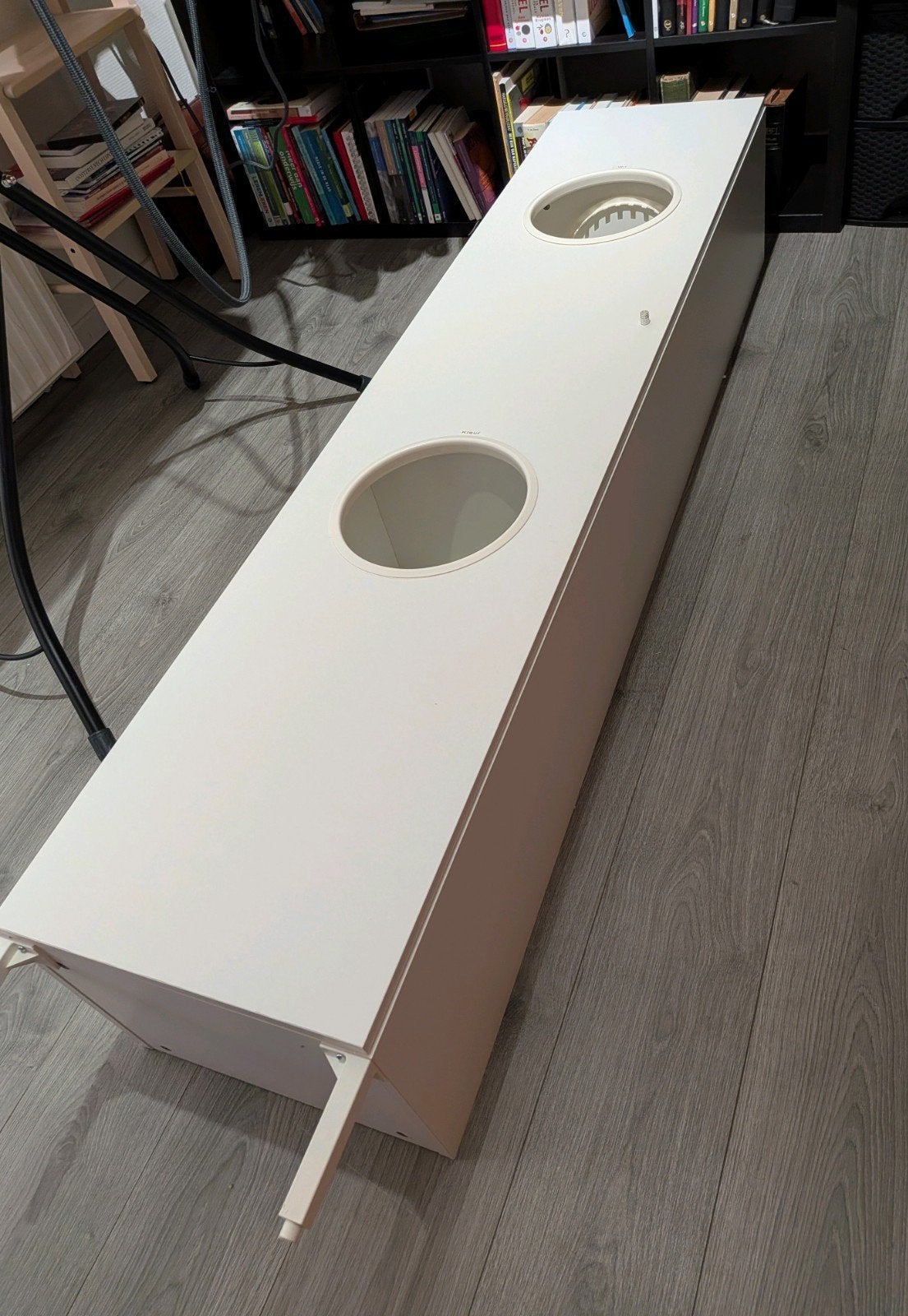 Ikea waskast Nysjön, Huis en Inrichting, Ophalen, (Half)hoge kast, 50 tot 100 cm, Zo goed als nieuw