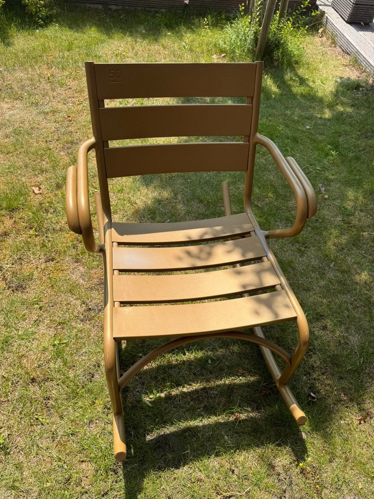 Schommelstoel Girola, Huis en Inrichting, Stoelen, Ophalen, Gebruikt, Overige kleuren, Metaal