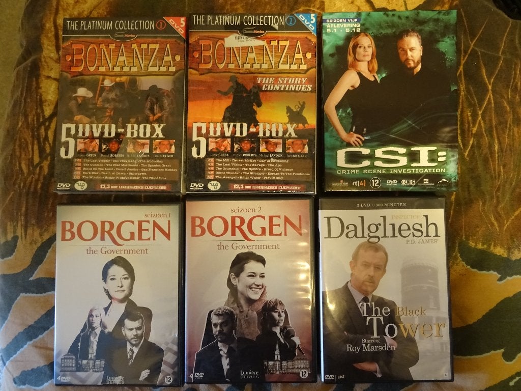 Diverse DVD series - o.a. spanning / drama / Nederlands, Alle leeftijden, Ophalen of Verzenden, Zo goed als nieuw