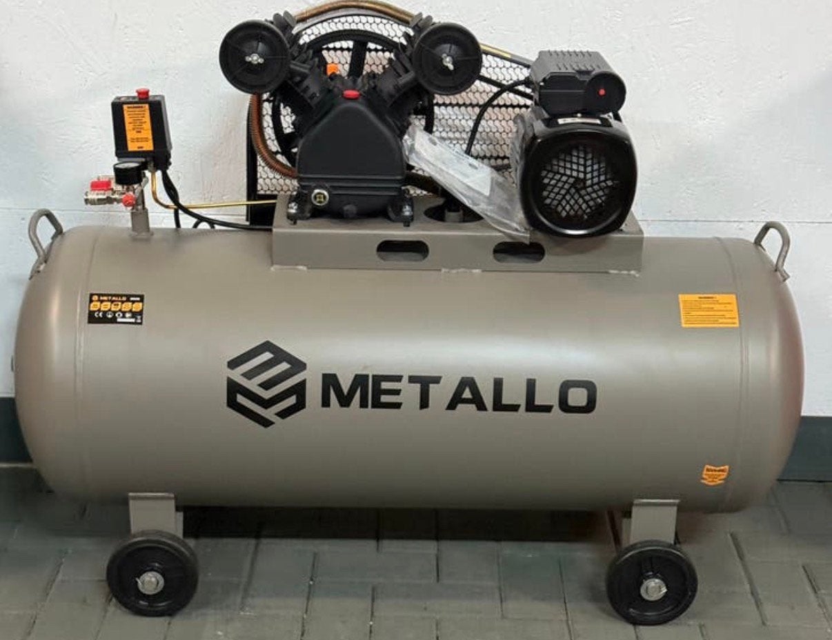 Metallo compressor 200 liter, Doe-het-zelf en Verbouw, Compressors, Ophalen, Veel, Goedkoper dan de concurrentie, Nieuw
