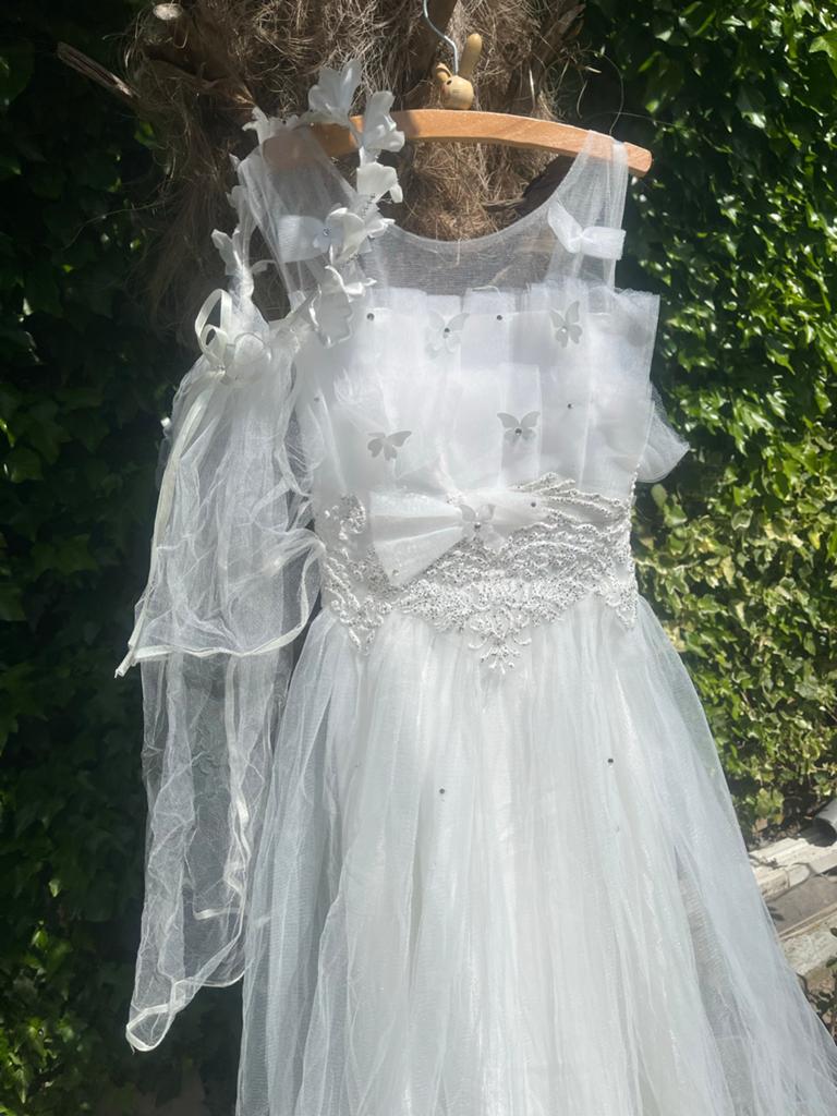 Prinsessenjurk voor meisjes, Kinderen en Baby's, Kinderkleding | Maat 140, Nieuw, Meisje, Jurk of Rok, Ophalen of Verzenden
