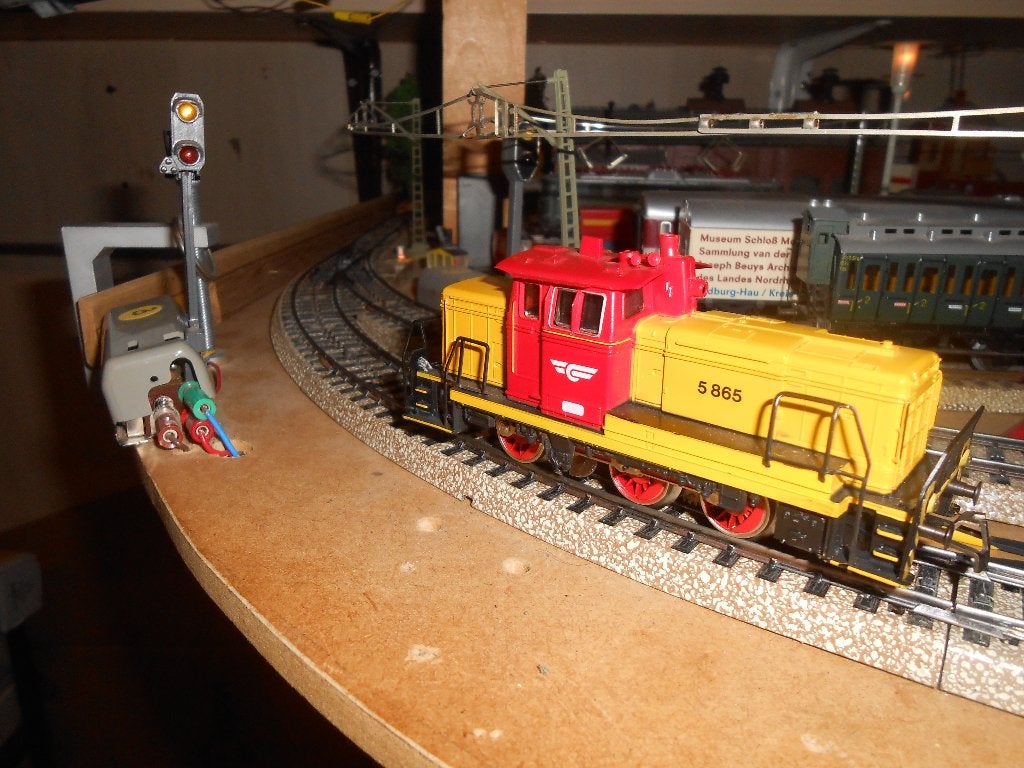 Märklin 3148, BR Di 5 865 NSB, diesellok met telex koppeling, Wisselstroom, Locomotief, Verzenden, Nieuw