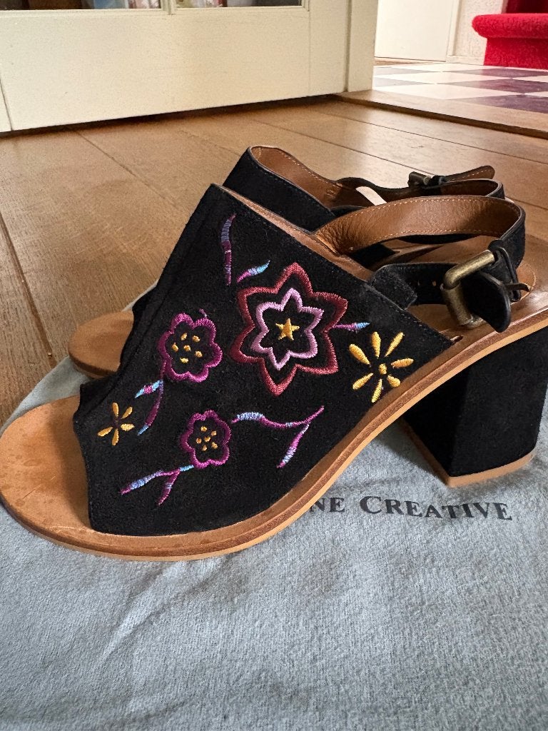 SeeBy Chloe Sandalen 37,5, Kleding | Dames, Zwart, SeeByChloe, Zo goed als nieuw, Sandalen of Muiltjes