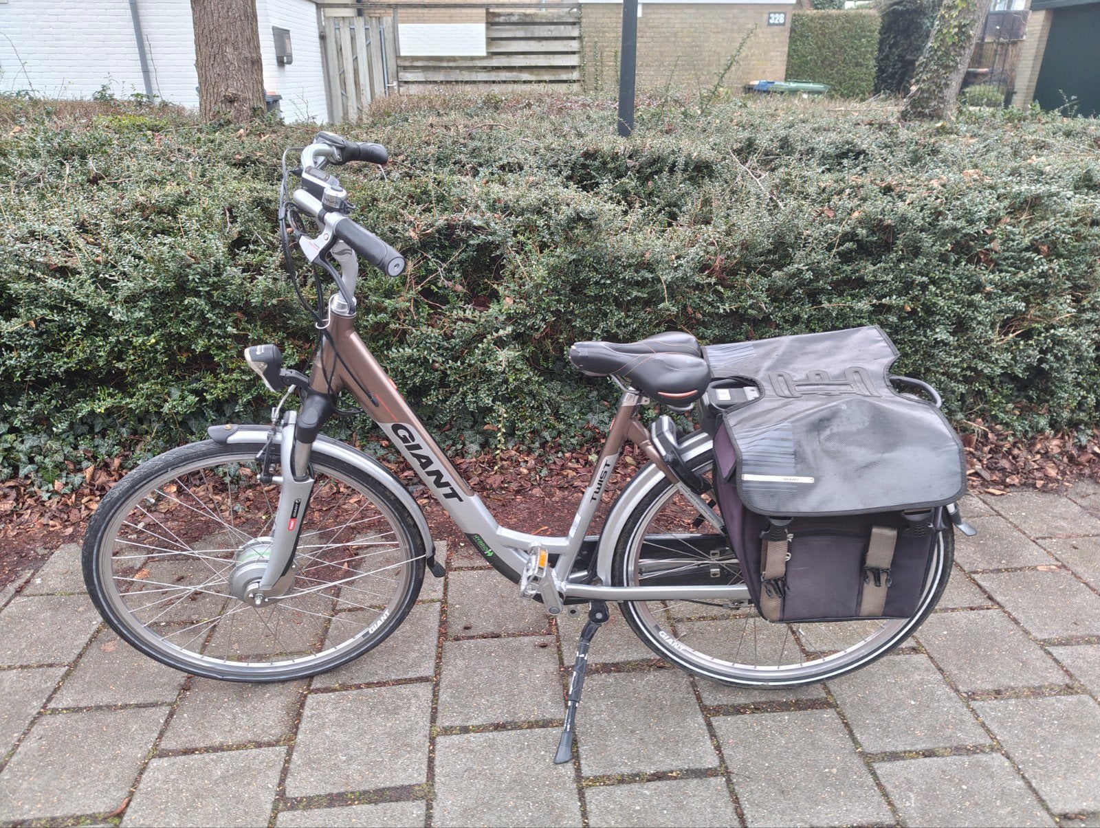 giant twist go double e-bike met 2 accu's, Ophalen, Zo goed als nieuw, 20 inch of meer, Versnellingen