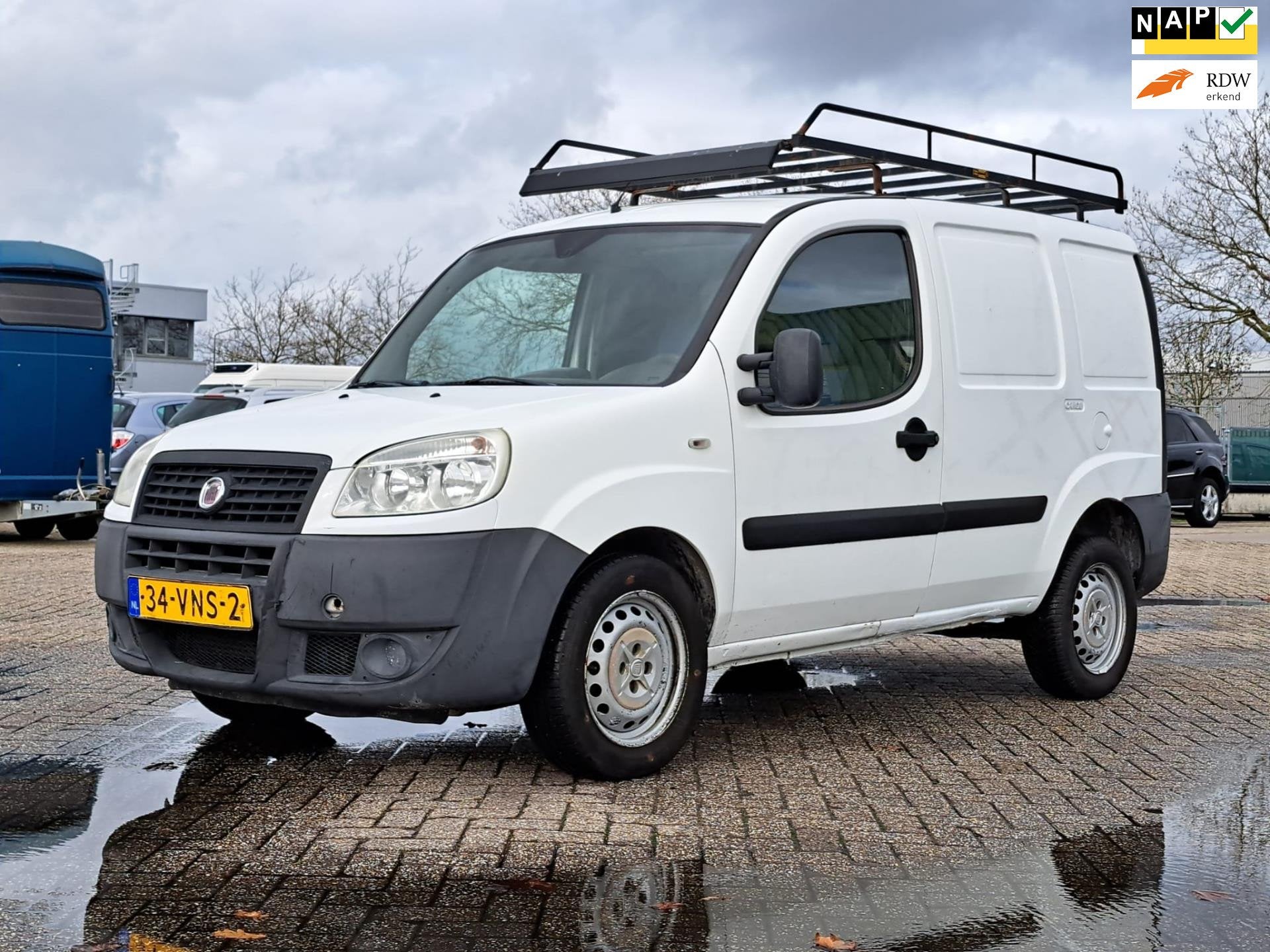 Fiat Doblò 1.3 MultiJet Basis Export, Voorwielaandrijving, Stof, Gebruikt, 4 cilinders