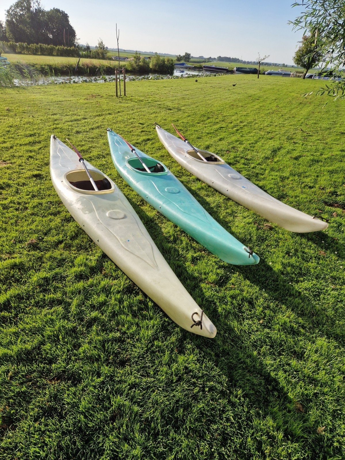3 Felix 1persoons kano, Watersport en Boten, Kano's, Ophalen, Gebruikt, Eén persoon, Met peddels