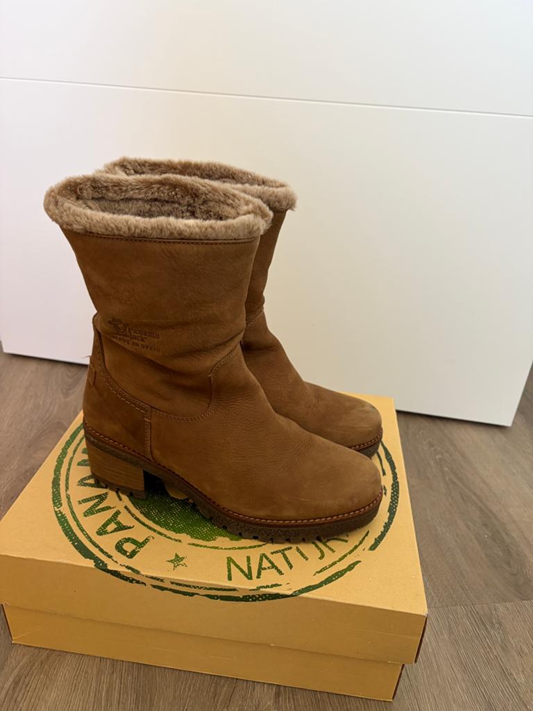Panama Jack boots, mt. 40, Kleding | Dames, Schoenen, Bruin, Lage of Enkellaarzen, Ophalen of Verzenden, Zo goed als nieuw