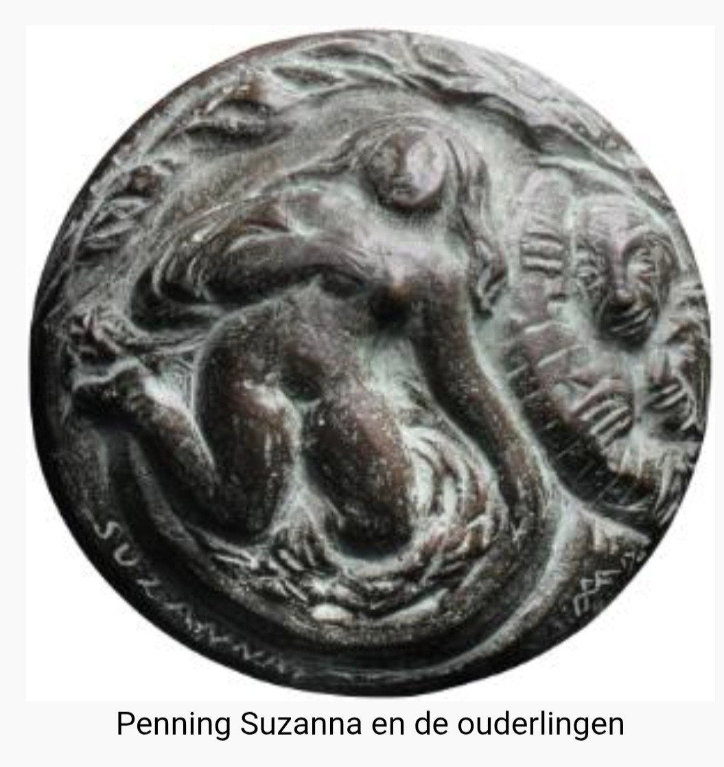 Werk Mari Andriessen, Ophalen of Verzenden, Brons