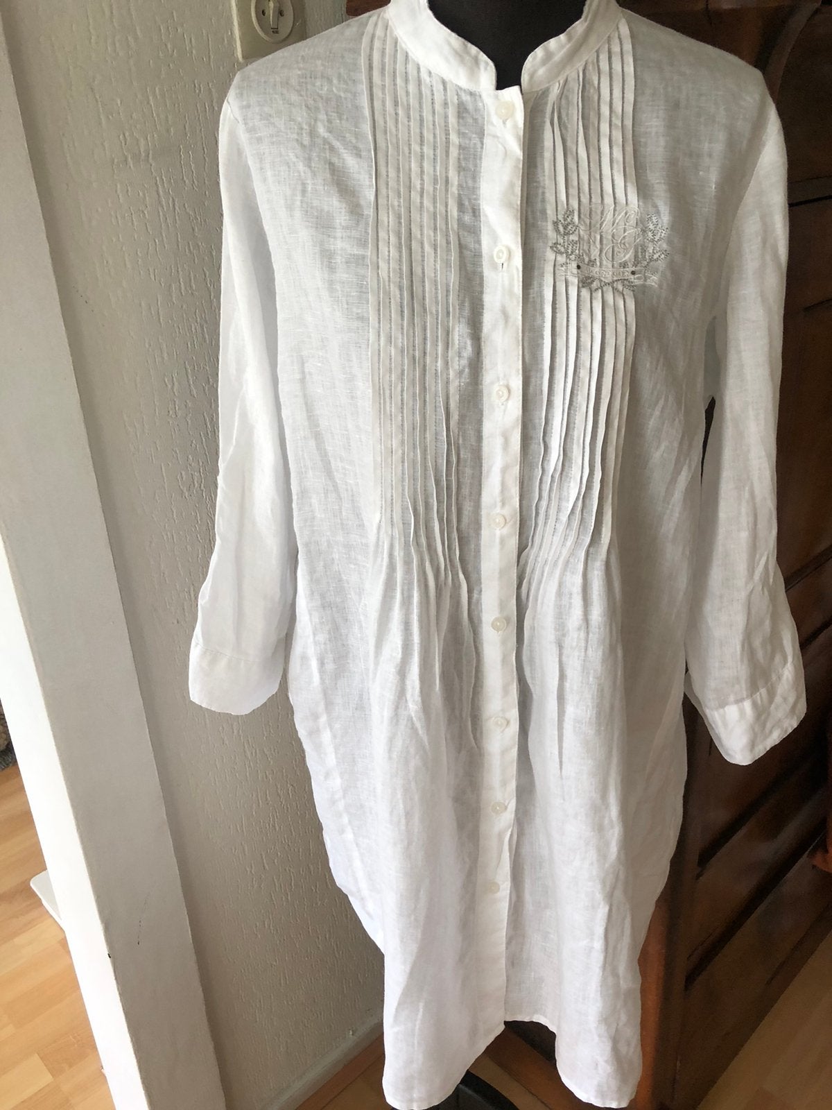 Mc gregor linnen Tuniekjurk 46, Verzenden, Zo goed als nieuw, Maat 46/48 (XL) of groter, Wit