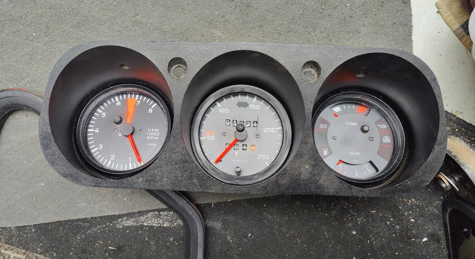 Teller set Porsche 924 - Gebruikt, Ophalen of Verzenden, Gebruikt, Porsche