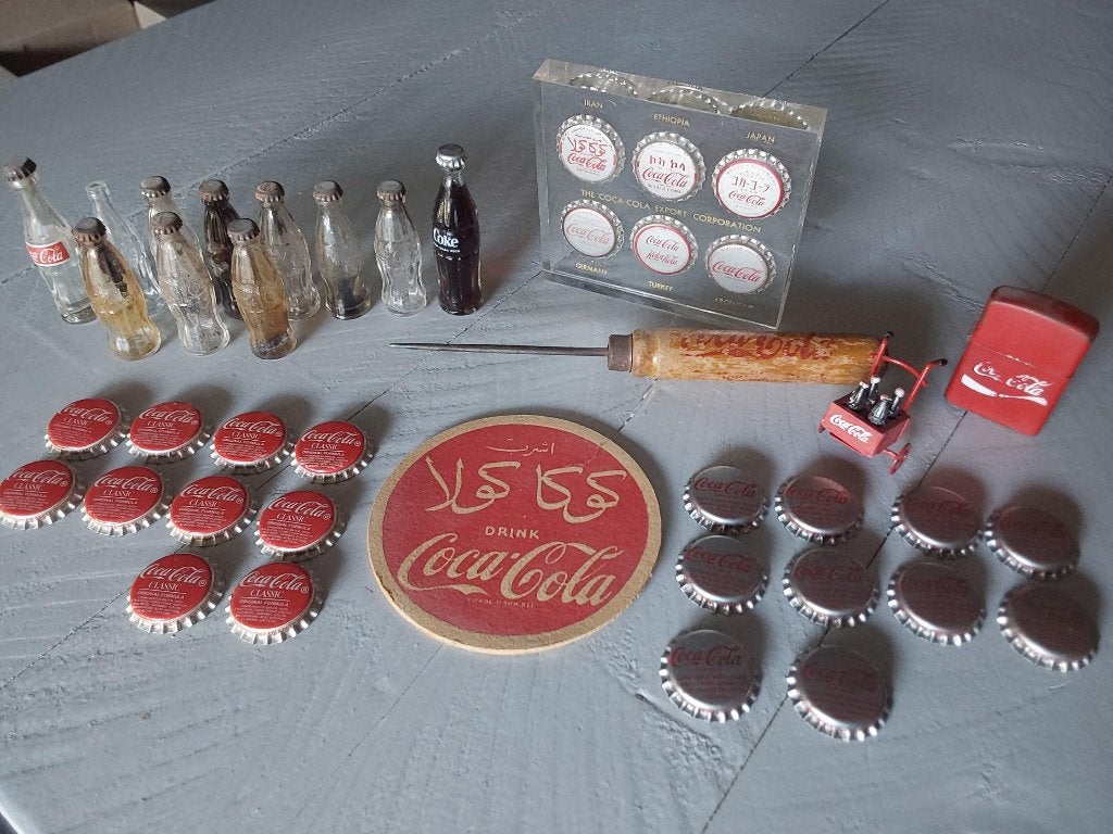 Coca Cola Verzameling ijspriem ,mini flesjes enzv, Ophalen of Verzenden, Zo goed als nieuw, Gebruiksvoorwerp