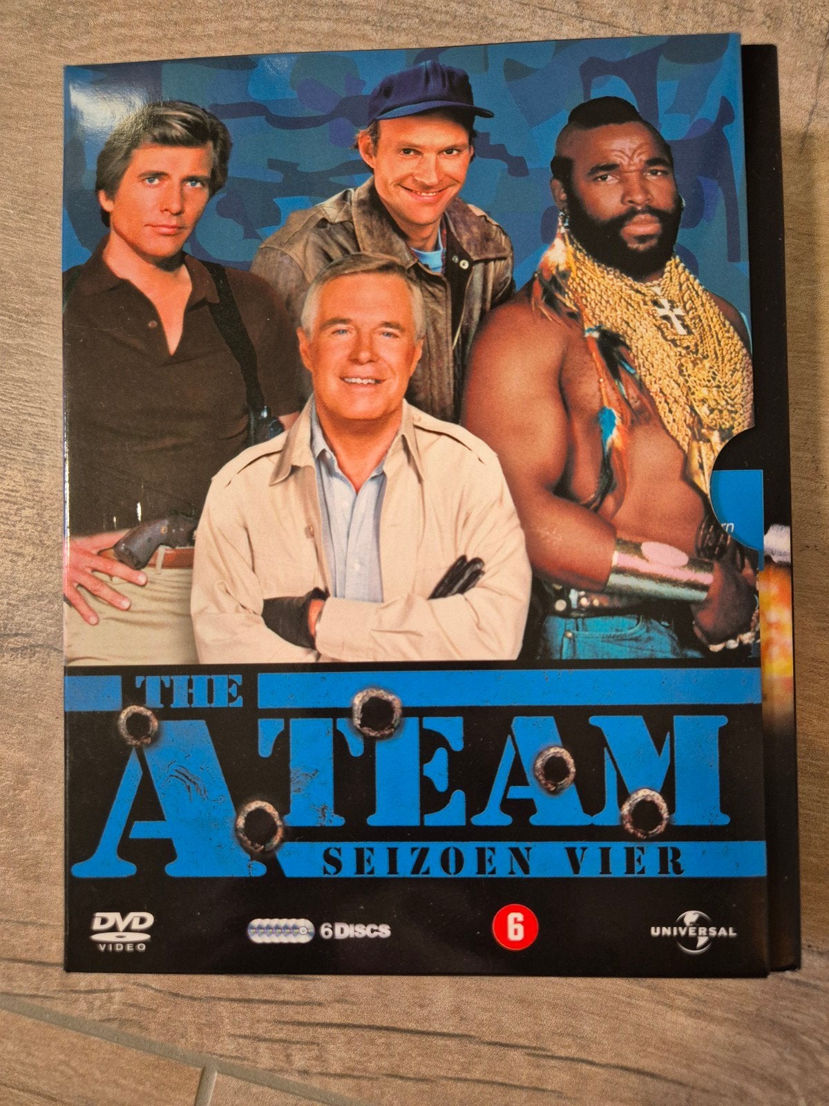 The A-Team Seizoen Vier DVD - Actie en Avontuur, Bonusmateriaal, Nederlands, Seizoen 4, Ophalen of Verzenden