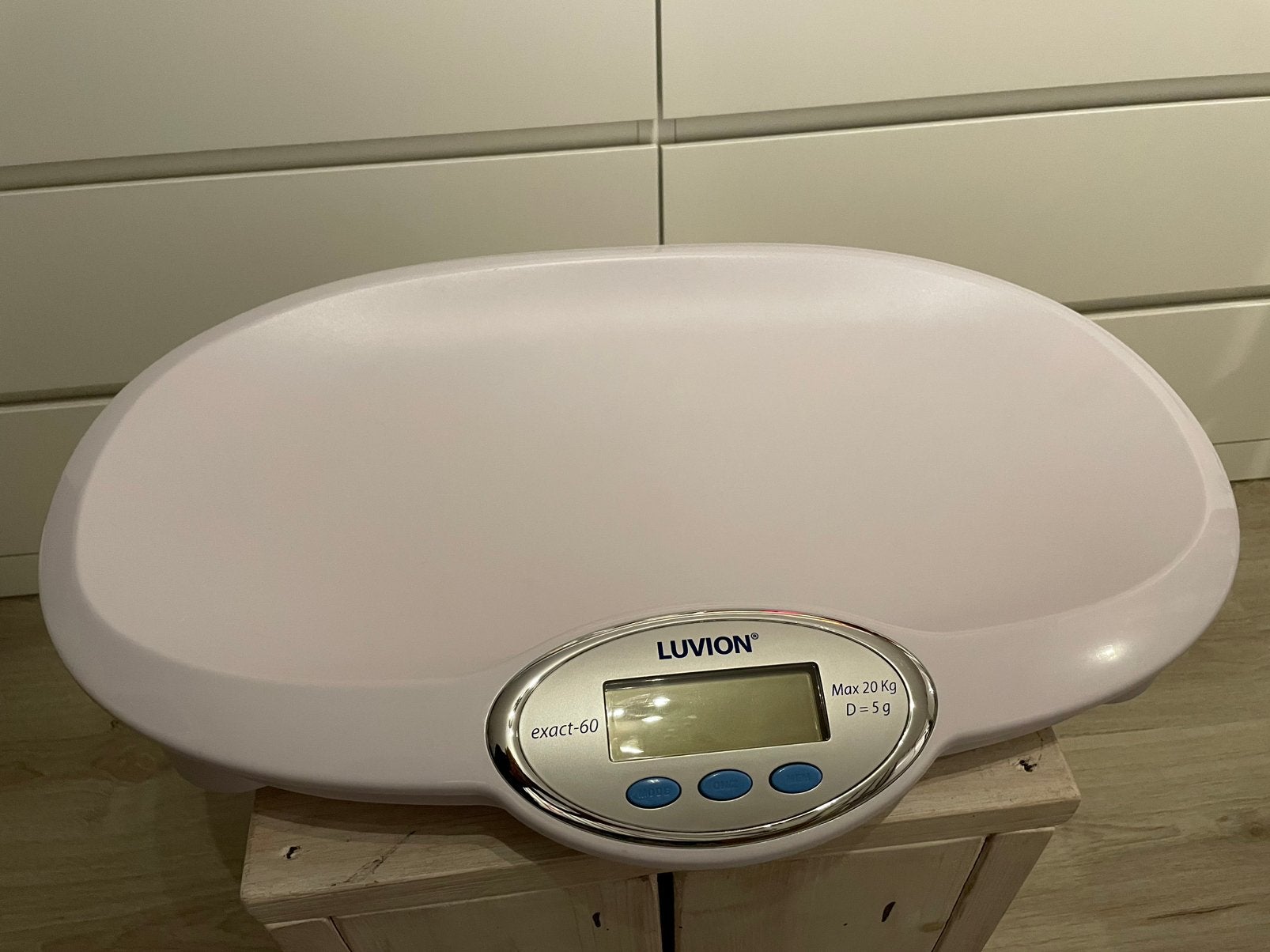 Luvion baby weegschaal, Ophalen, 1 tot 500 gram, Personenweegschaal, 10 tot 50 kg