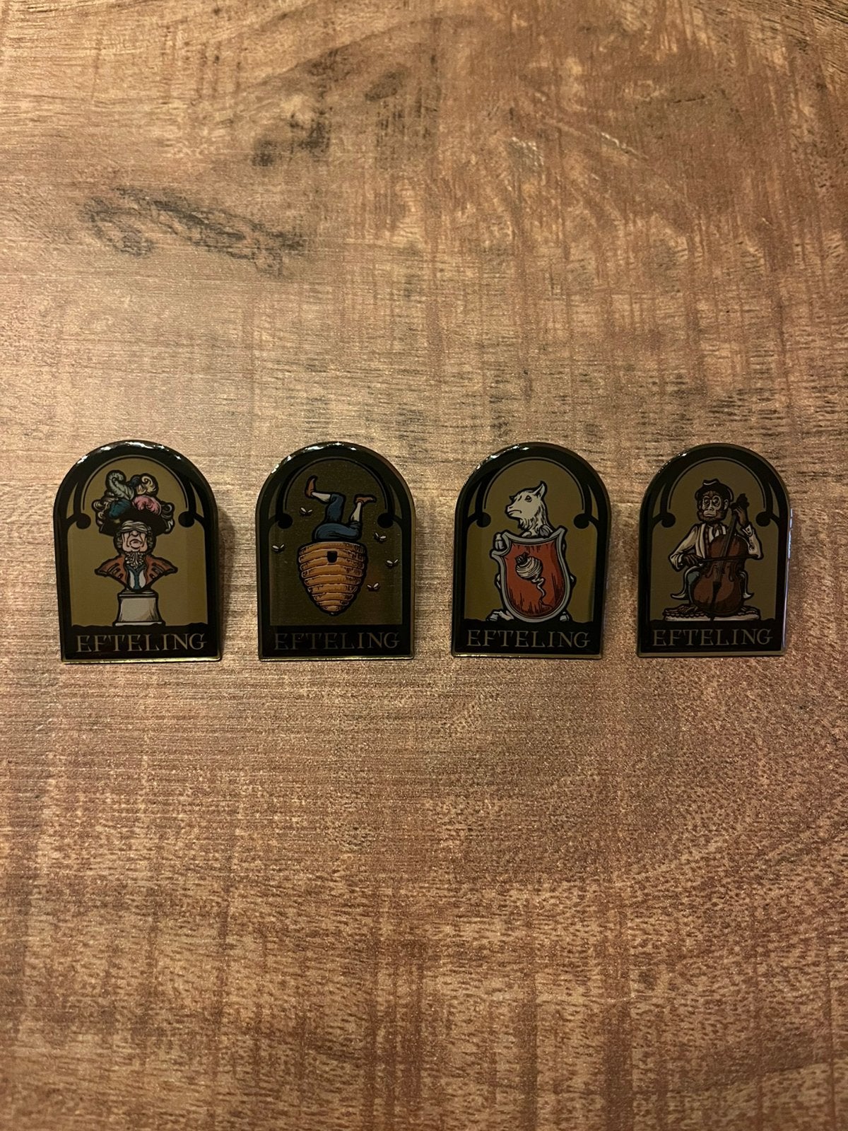 Effeling pin smidjes, Verzamelen, Ophalen of Verzenden, Nieuw, Button of Speldje