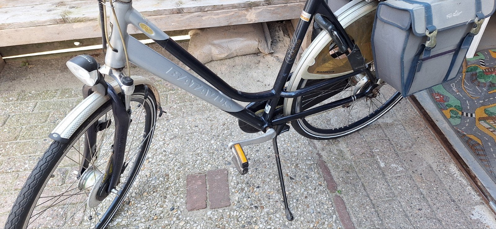 Bataves vinette damesfiets, 53 tot 56 cm, Versnellingen, Zo goed als nieuw, Ophalen