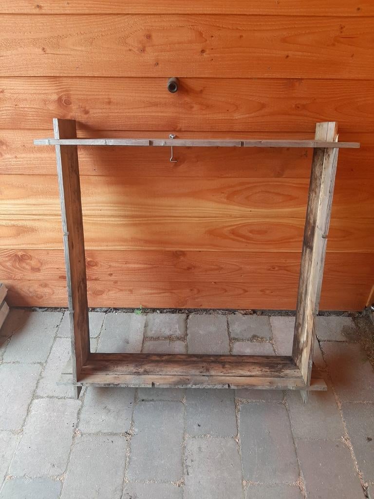 Houten moestuinbak, Tuin en Terras, Bloembakken en Plantenbakken, Ophalen, Gebruikt, Minder dan 30 cm, 100 cm of meer