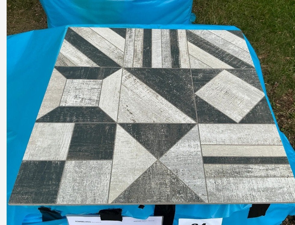 KOOPJE!! partij keramische tegels 60*60 Durstone fusta coal, Doe-het-zelf en Verbouw, 60 cm of meer, Nieuw, Ophalen of Verzenden