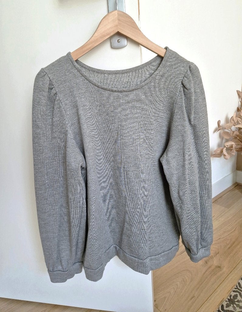 Sweatshirt met glitters Promod maat L als nieuw, Kleding | Dames, Verzenden, Maat 42/44 (L), Promod, Zo goed als nieuw