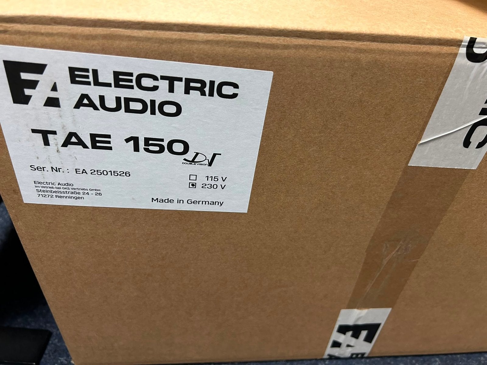 Electric Audio TAE 150 DV Geïntegreerde Versterker, Overige merken, ., Nieuw, Ophalen of Verzenden