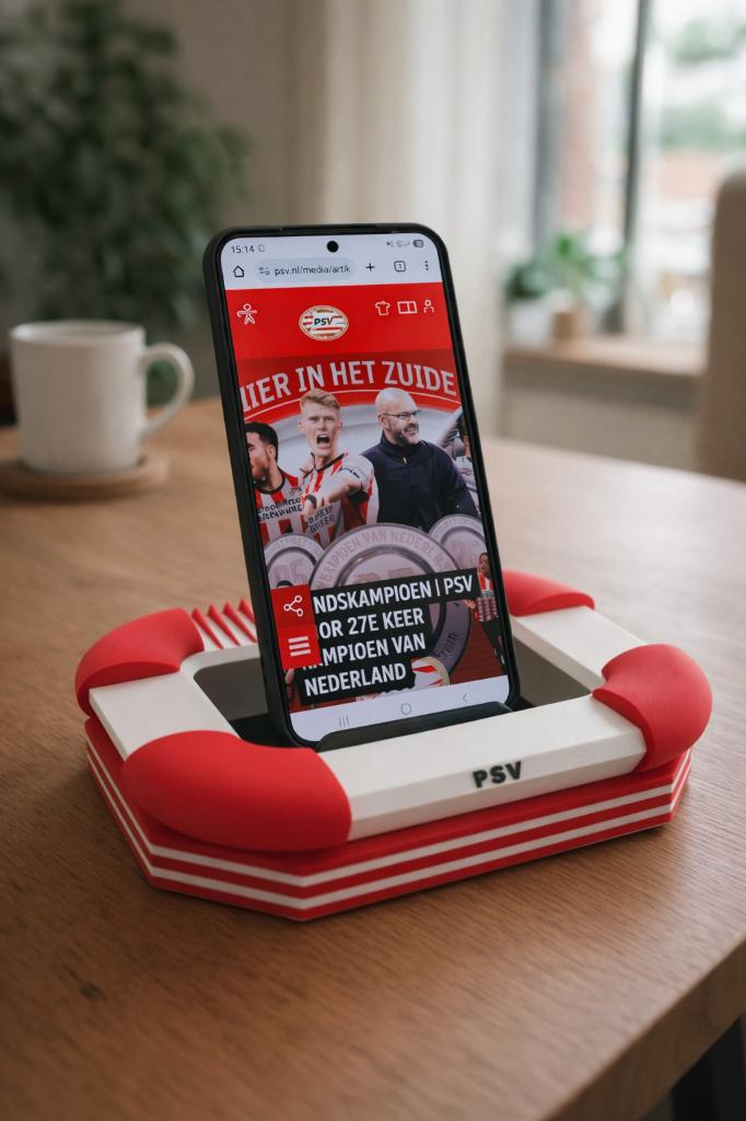 PSV Stadion | Telefoonhouder, Schaaltje & Verzamelitem, Meerkleurig, Nieuw, Kunststof, Ophalen of Verzenden