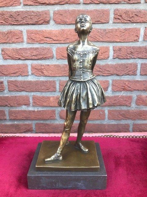 groot bronzen beeld, LA DANSEUSE DE QUATORZE ANS, Ophalen of Verzenden, Brons