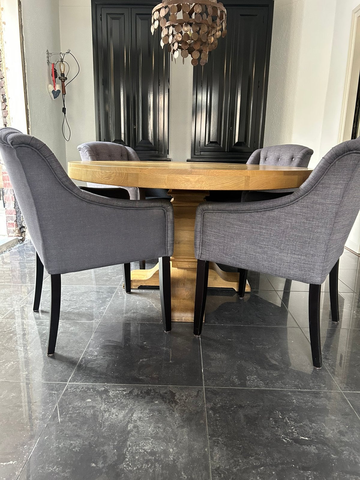 Eethoek, Ophalen, Gebruikt, 4 tot 6 stoelen