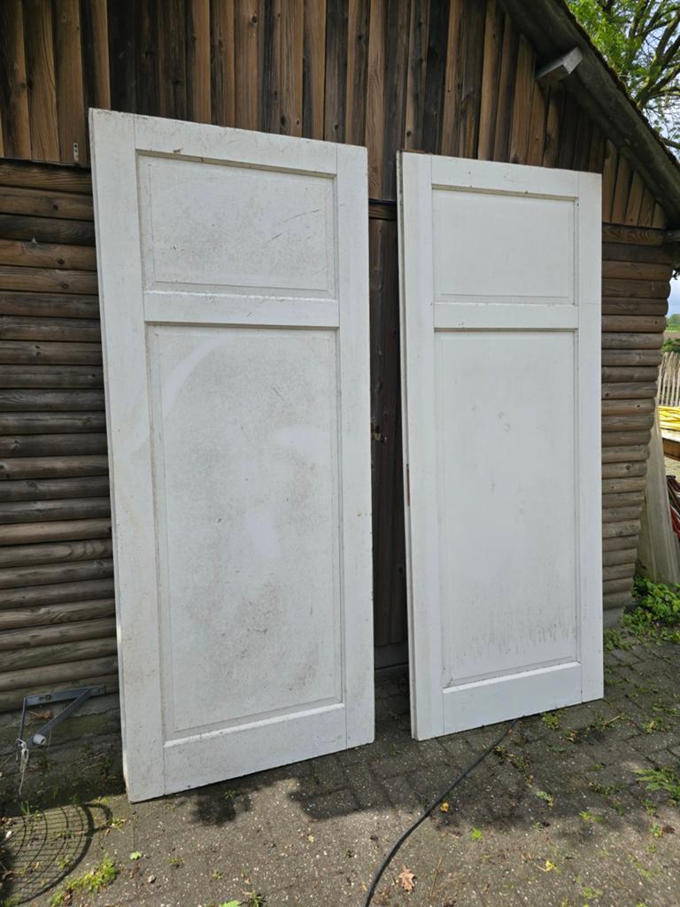 2 nieuwe opdekdeuren, Ophalen, Nieuw