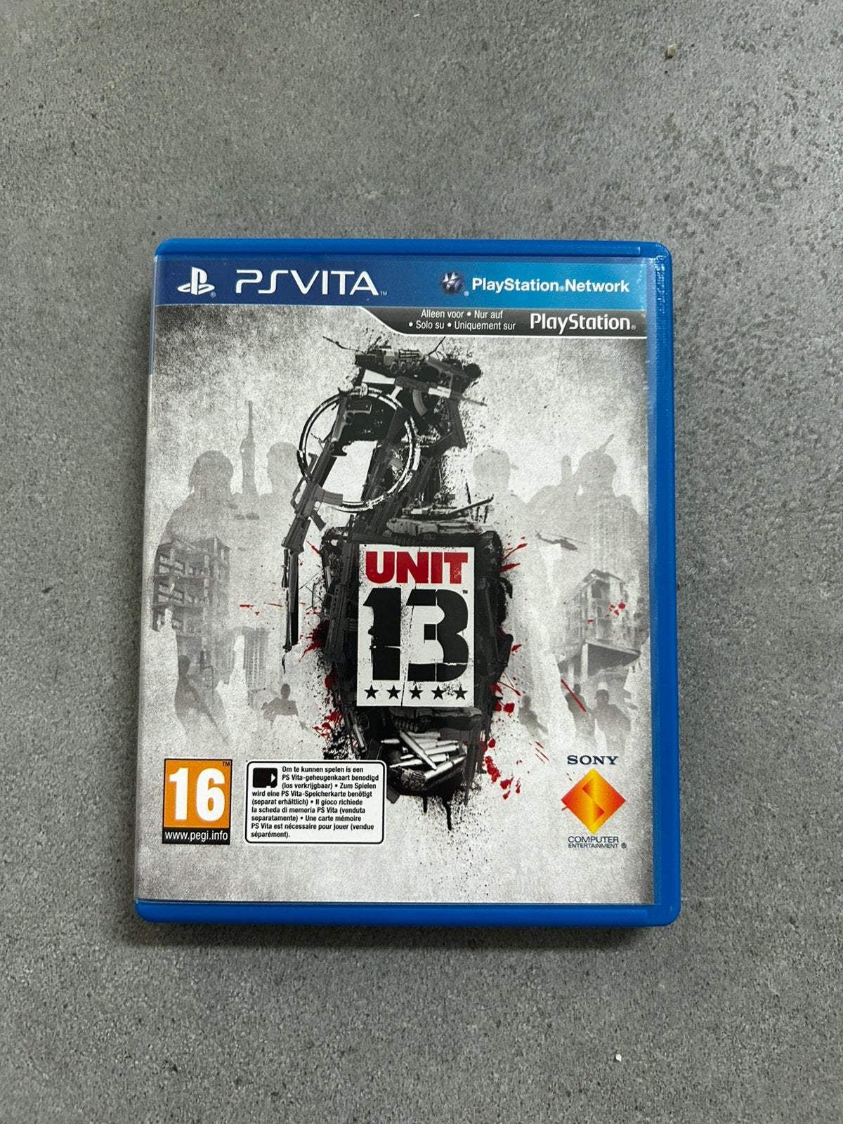 Unit 13 – Sony PS Vita – Compleet & in goede staat, Shooter, 1 speler, Ophalen of Verzenden, Zo goed als nieuw