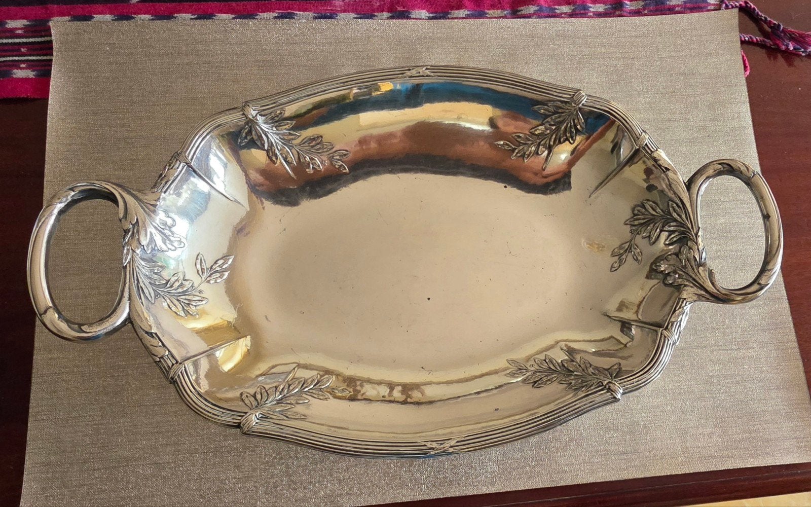 Christofle Verzilverd Broodmand/Fruitschaal, Ophalen of Verzenden