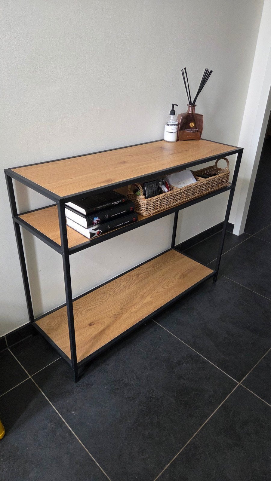 Sidetable, Huis en Inrichting, Ophalen, 25 tot 50 cm, Rechthoekig, 100 tot 150 cm