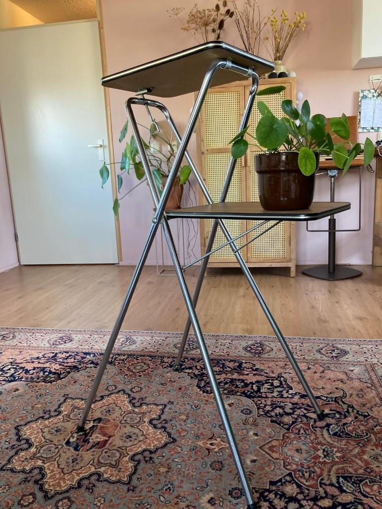 Vintage diaprojector tafel, Ophalen, Zo goed als nieuw